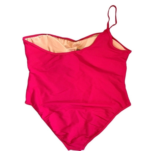NWT- J. Crew Ribbed One- Strap One- Piece Size 24 - Picture 3 of 9